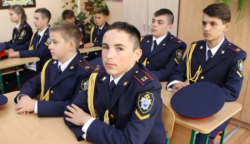 В городской школе открывается кадетский класс