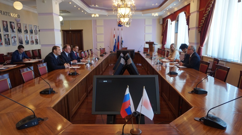 В администрации Петропавловска - Камчатского состоялась встреча с Генеральным консулом Японии