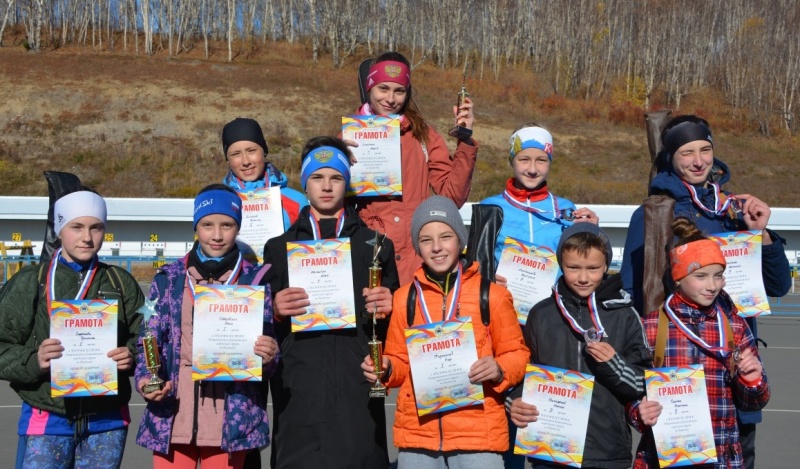 Известны имена юных победителей первенства Петропавловска по летнему биатлону