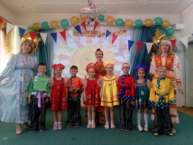 В детских садах Петропавловска отметили День России