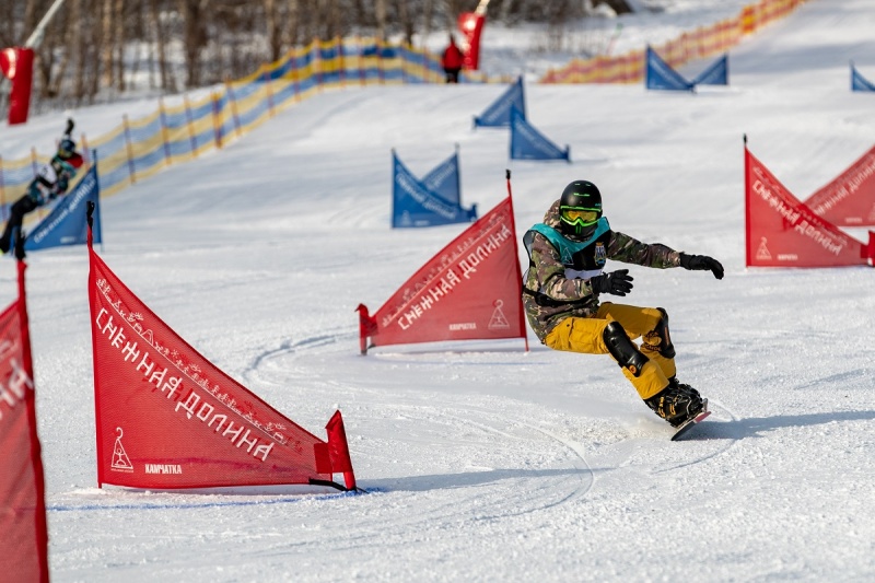 Гора «Морозная» приняла традиционные соревнования по сноуборду