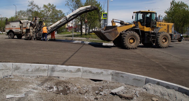 В Петропавловске-Камчатском продолжается гарантийный ремонт дорог
