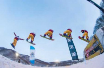 Сноубордисты и лыжники приняли участие в традиционном спортивном празднике «Молодежный экстрим»