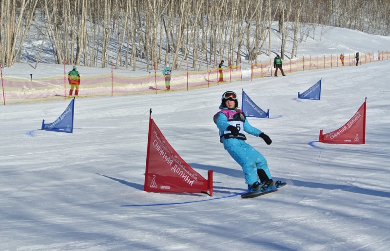 В Петропавловске-Камчатском свое мастерство показали лучшие сноубордисты