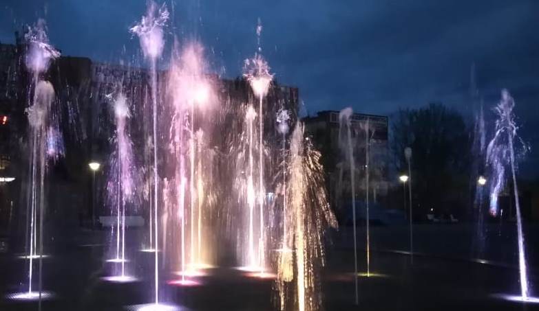 Городской фонтан будет радовать жителей Петропавловска до октября