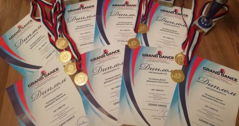 Воспитанники «Апреля» снова стали золотыми призерами соревнований всероссийского уровня