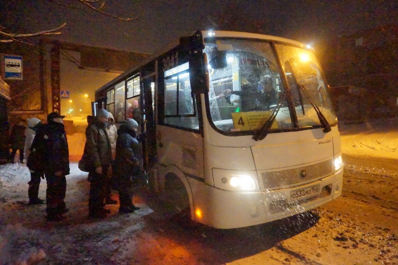 Автобусы в краевой столице работают по расписанию