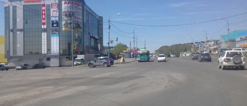 Автомобильное движение на перекрестке 8 км в Петропавловске восстановлено