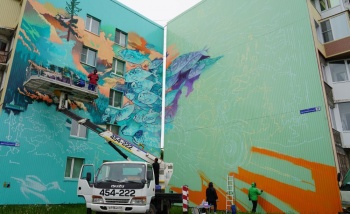 В краевой столице стартовал юбилейный фестиваль уличного искусства «Авача стрит-арт»