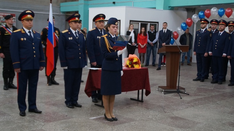 В краевой столице состоялось посвящение в кадеты
