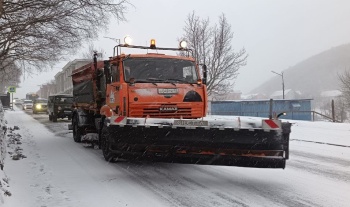 Дорожные работы днем 30 января