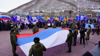 «Крымская весна» собрала жителей Петропавловска-Камчатского