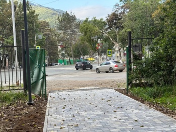 Владимир Солодов проконтролировал ход благоустройства парка «Электрон» в Петропавловске-Камчатском