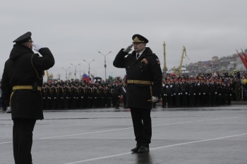 Репетиции парада военных расчетов начинаются в Петропавловске-Камчатском