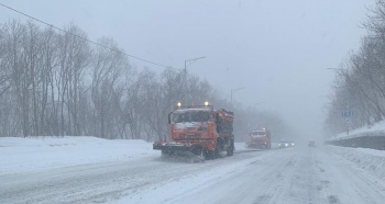 Петропавловск-Камчатский остается в зоне действия циклона