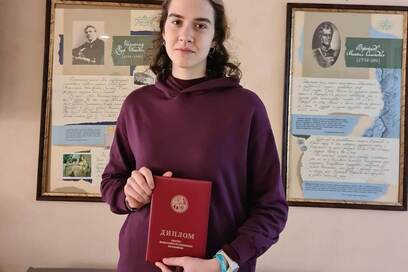 Ученица школы №33 стала призером Всероссийской олимпиады по литературе