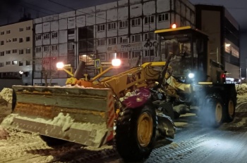 Выход техники в ночь на 30 января