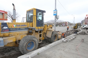 На проспекте Рыбаков в Петропавловске появятся новые тротуары