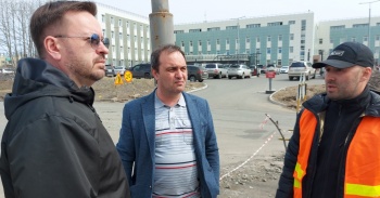 Глава города Константин Брызгин: В краевой столице начались работы в рамках нацпроекта «Безопасные качественные дороги». В этом году будет обустроено 12 участков