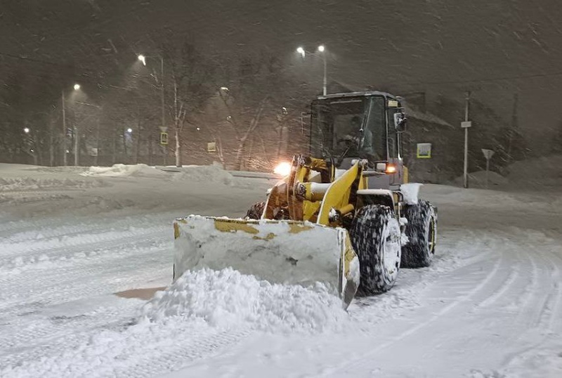 Петропавловск-Камчатский находится во власти циклона, который принес значительные осадки
