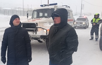 Глава города Евгений Беляев выехал на место схода снежной лавины в краевом центре 