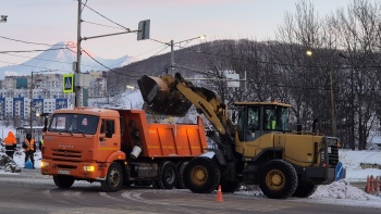 Дорожные работы днём 2 февраля