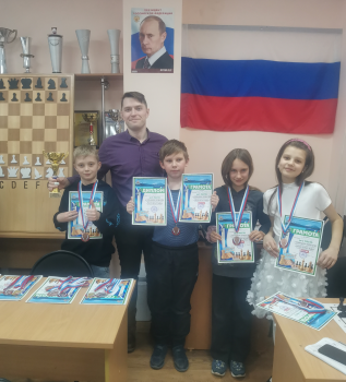 Юные шахматисты стали участниками первенства города «Малая Белая ладья» 
