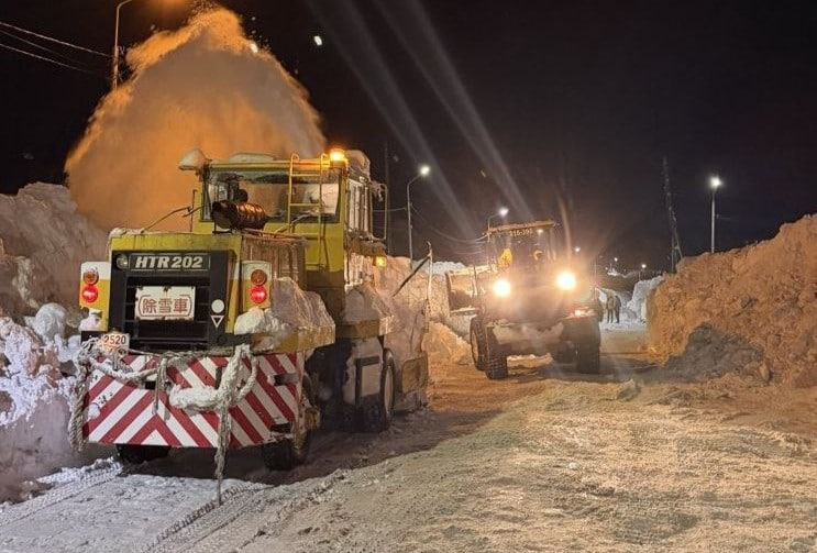 Дорожные работы в ночь на 11 февраля