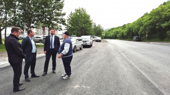 Ход ремонтных работ на дорогах краевой столицы проверил Глава города Константин Брызгин