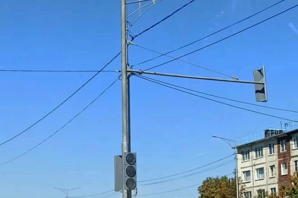 Вниманию водителей: в краевой столице появился новый светофор