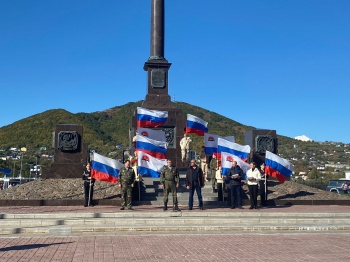 В столице Камчатки прошла патриотическая акция «Своих не бросаем» 