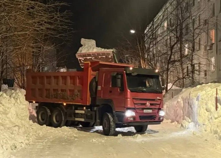 Дорожные работы в ночь на 9 февраля