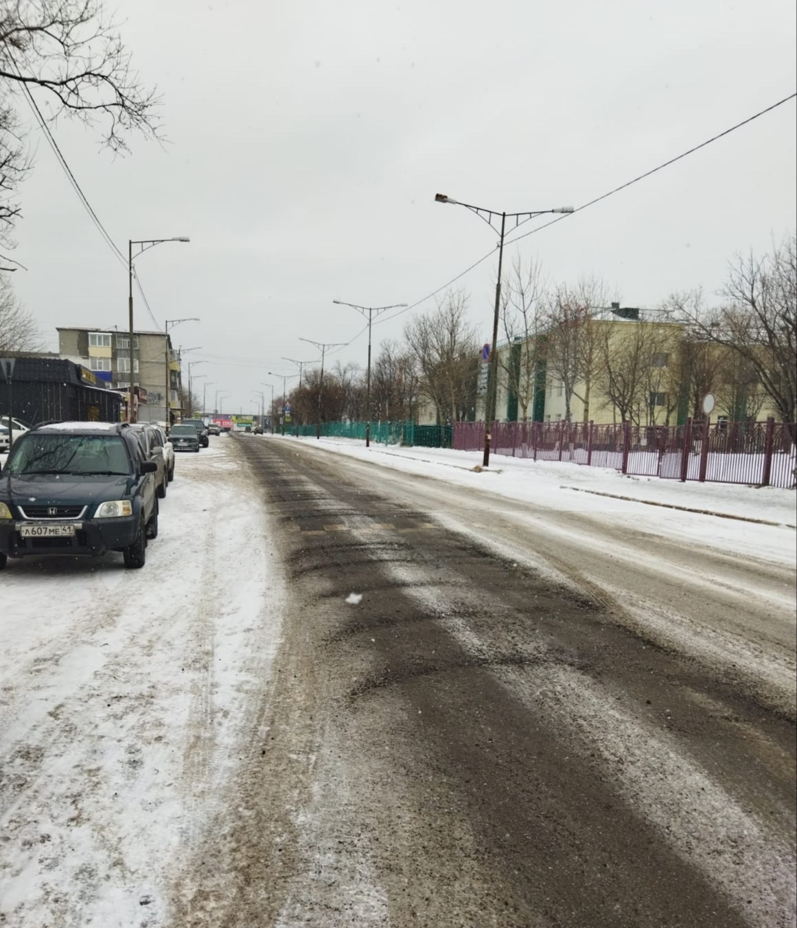 Петропавловск-Камчатский находится в зоне действия циклона