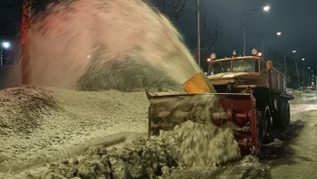 Дорожные работы в ночь на 25 февраля