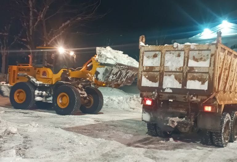 Дорожные работы в ночь на 3 марта