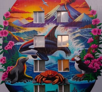 Фестиваль «Авача стрит-арт»: искусство, которое меняет город