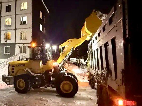 Дорожные работы в ночь на 8 февраля