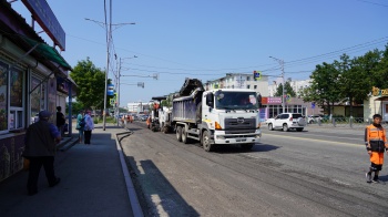 Глава города Константин Брызгин: Стартовали работы по ремонту ряда участков магистральных дорог по «красной линии»