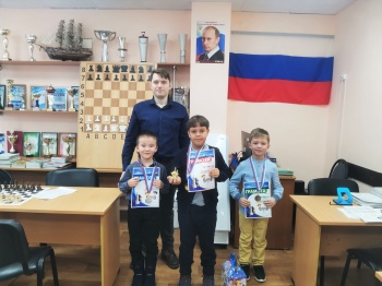 Названы победители и призеры первенства по шахматам среди детей