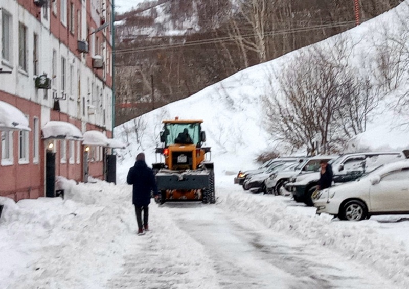 Для подрядчиков на Камчатке введут стандарт расчистки улиц от снега