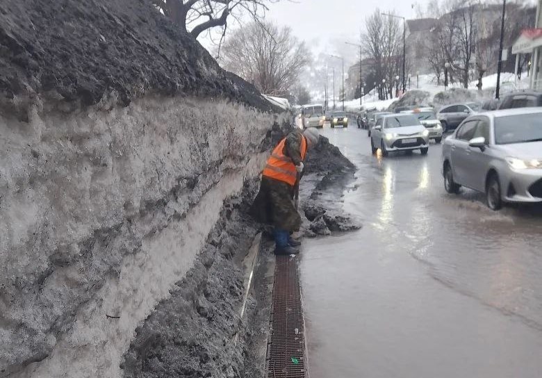 Отвод воды с проезжей части