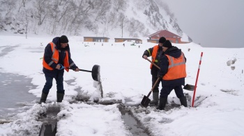 В городе ликвидируются последствия циклона