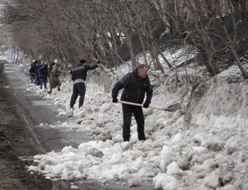 В краевом центре состоялся очередной субботник