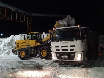 Дорожные работы в ночь на 10 февраля