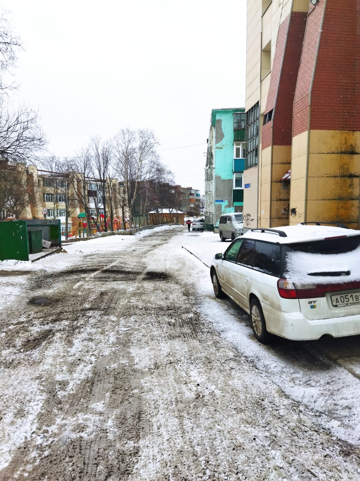 Петропавловск-Камчатский находится в зоне действия циклона