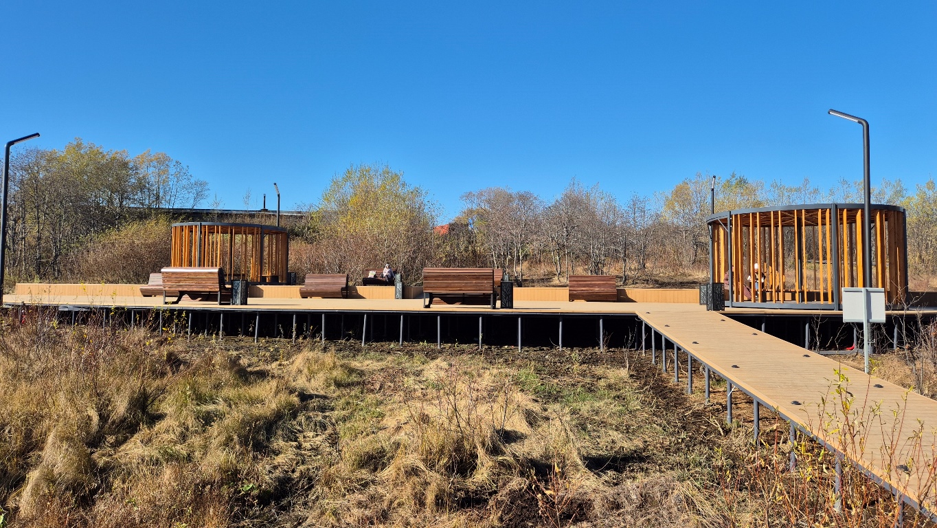 Новый эко-парк получил название «Дачный» Новый эко-парк получил название «Дачный»