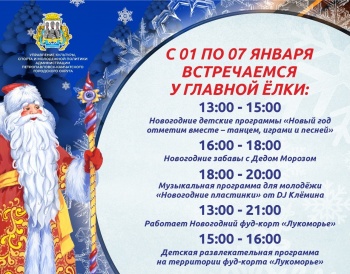 Программа новогодних мероприятий в краевой столице с 1 по 7 января 2023 года