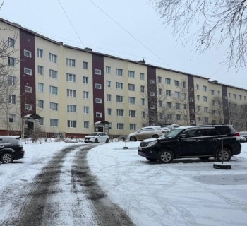 Город в зоне влияния затяжного циклона