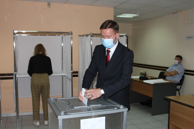Избирательный участок Петропавловск-Камчатский.