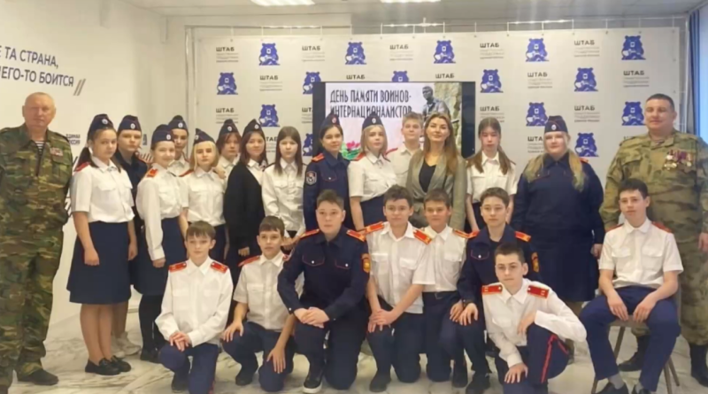 Встречи с военнослужащими проводят для кадетов петропавловской школы